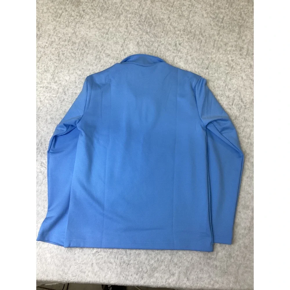 Southern Tide Boys XL 16 Ocean Channel Blue Schooner Quarter Zip Pullover NWT